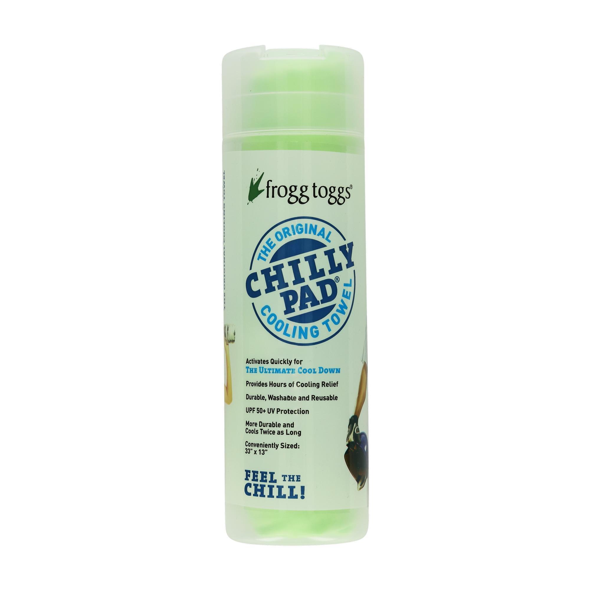 frogg toggs, Chilly Pad Cooling Towel | HiVisLimeGreen|One Size, Model# CP100-48